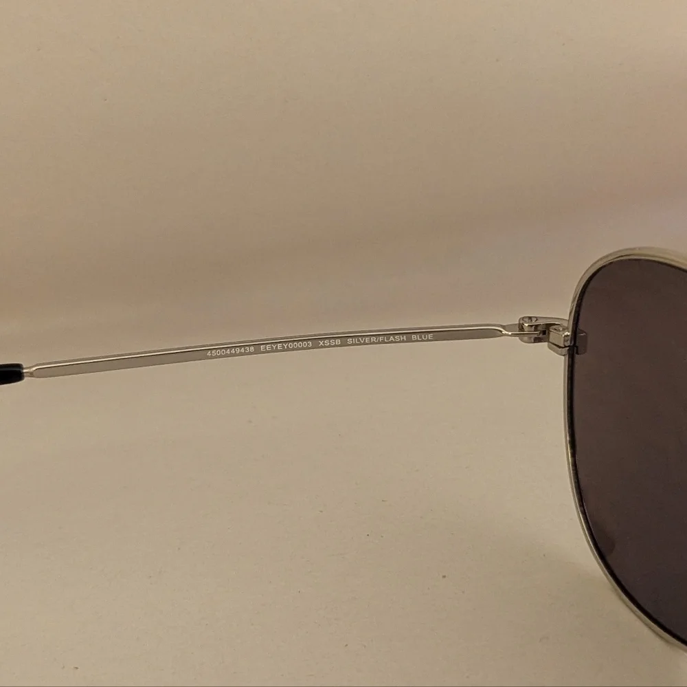 Boardriders Mirrored Aviator Sunglasses Silver/Flash Blue‎